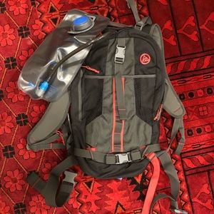 K2 Backpack with water bladder